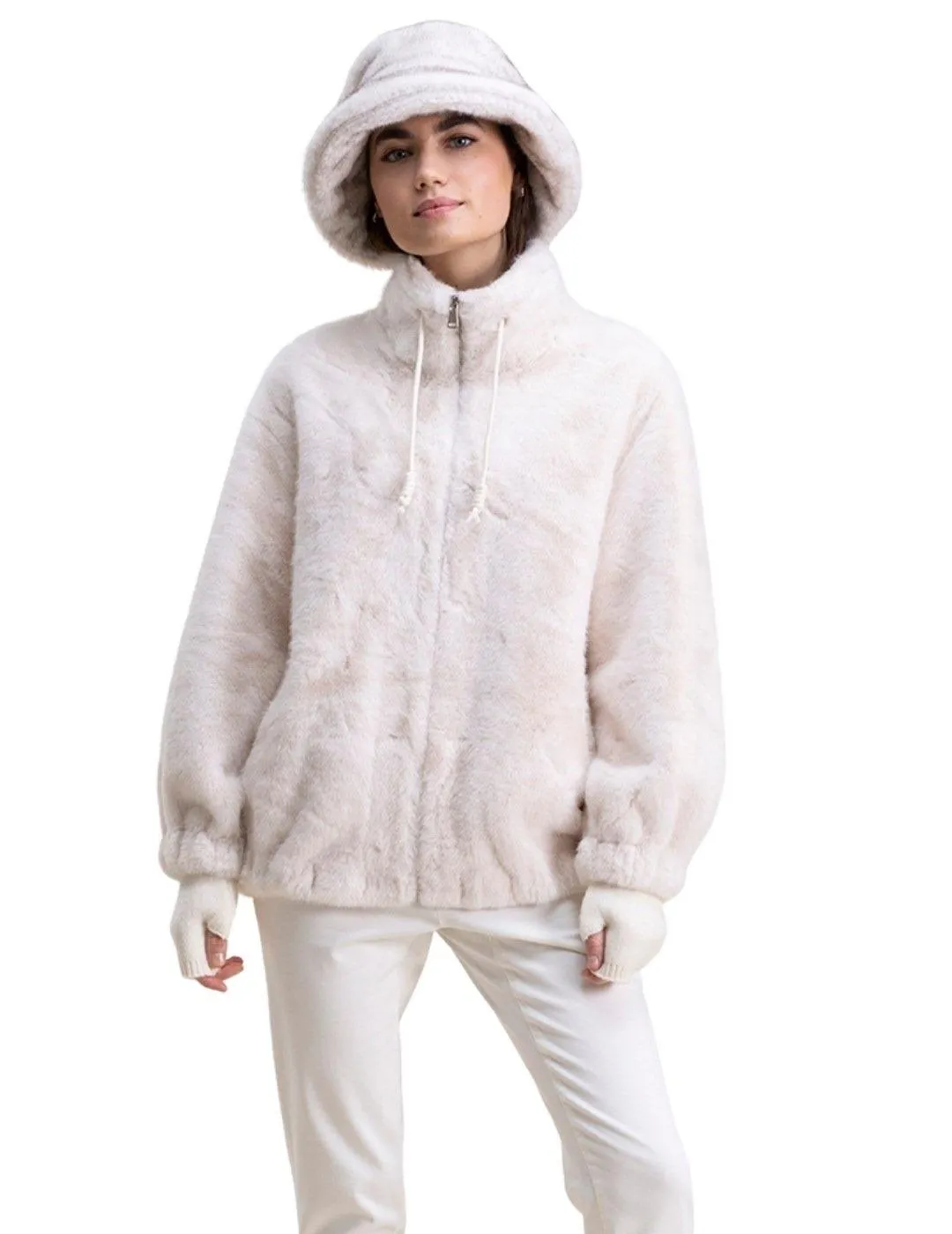 Abrigos, Cazadoras y Parkas en blanco para Mujer.