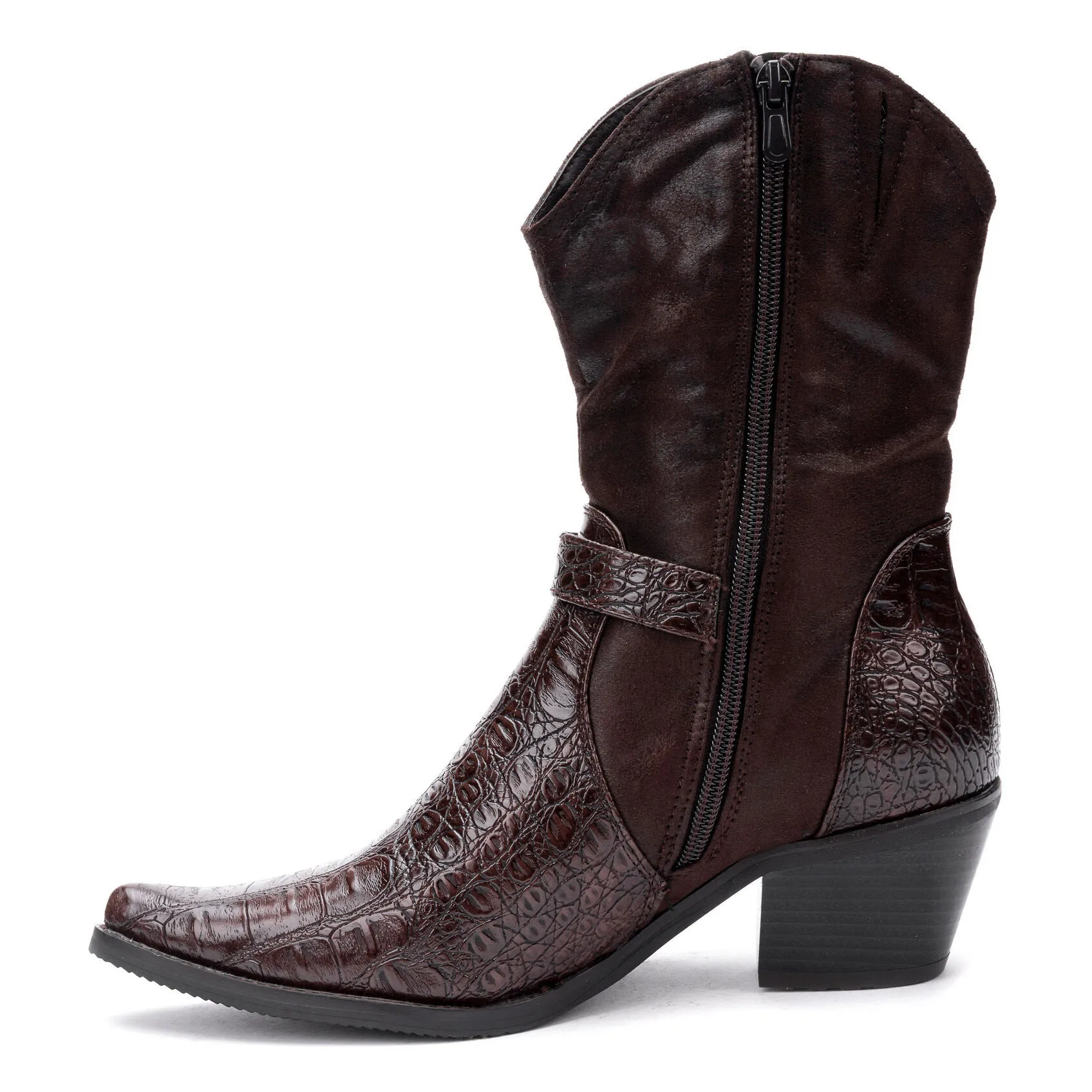 Bota Mujer Café Oscuro Donia Chinitown