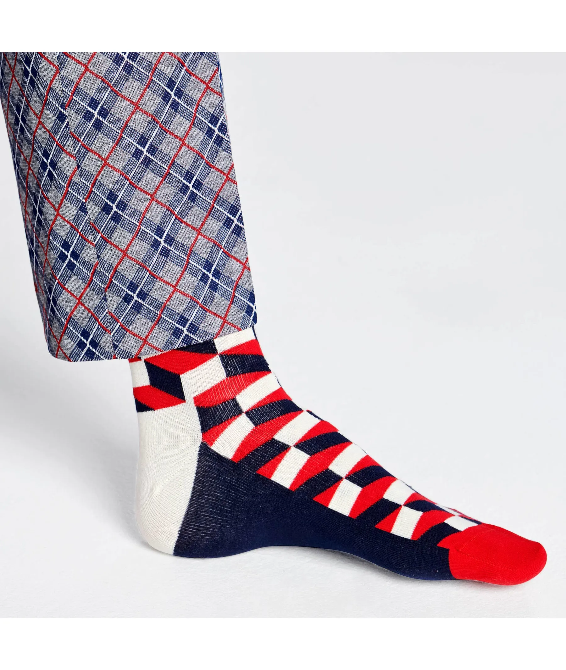 Calcetínes unisex HAPPY SOCKS FIO01-6550 en rojo