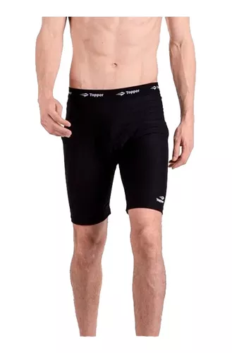 Calza Corta Topper Deportiva Hombre Negra 161789 Empo2000