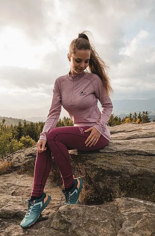 calzoncillos Husky Merino Merea - Faded Bordo - women´s