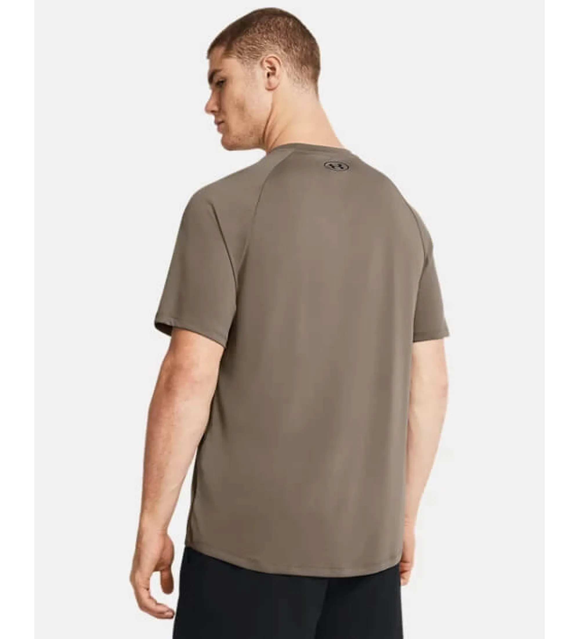 Camiseta de manga corta UA Tech 2.0 taupe