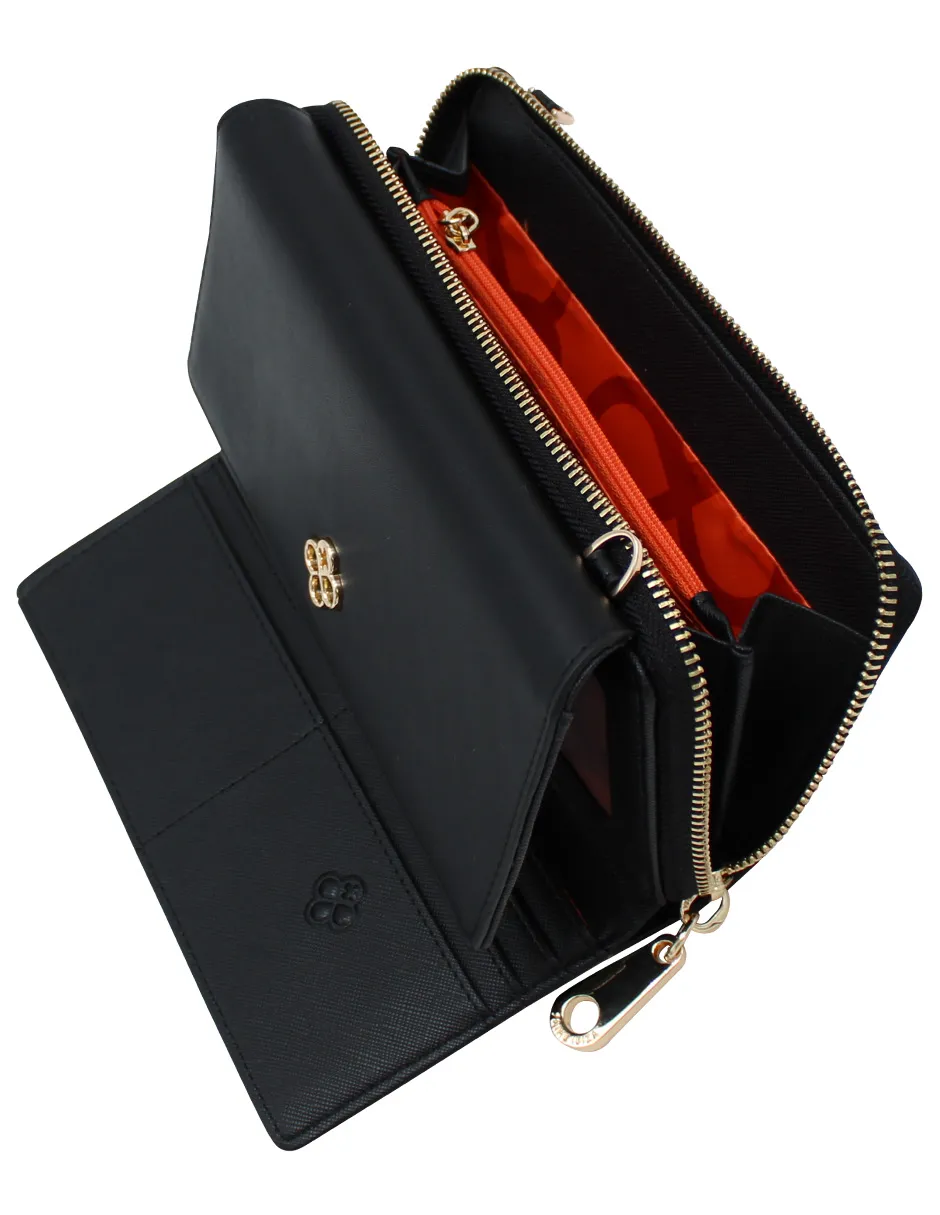 Cartera Jaime Ibiza Ji454 Color Negro