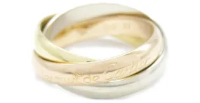 Cartier Trinity Dorado 