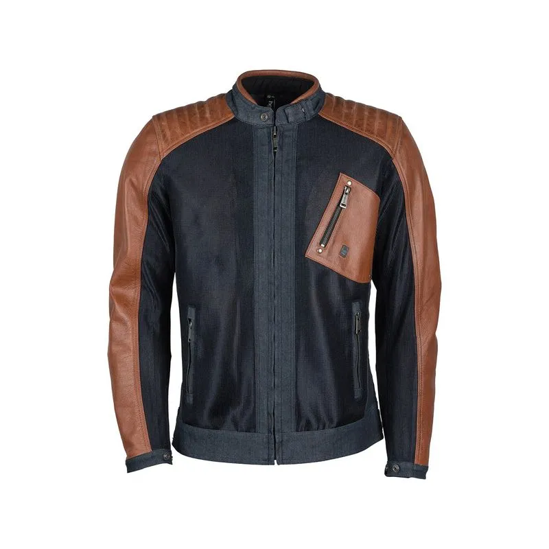 Chaqueta Colt Air Tejido Denim-Malla-Piel - Helstons