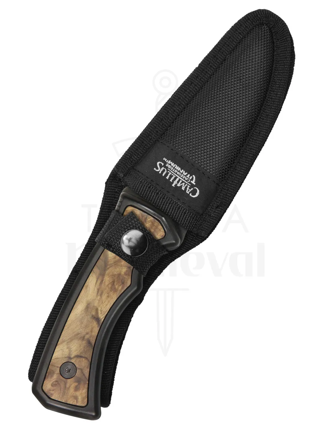 Cuchillo Outdoor Camillus modelo Mountaineer, con funda