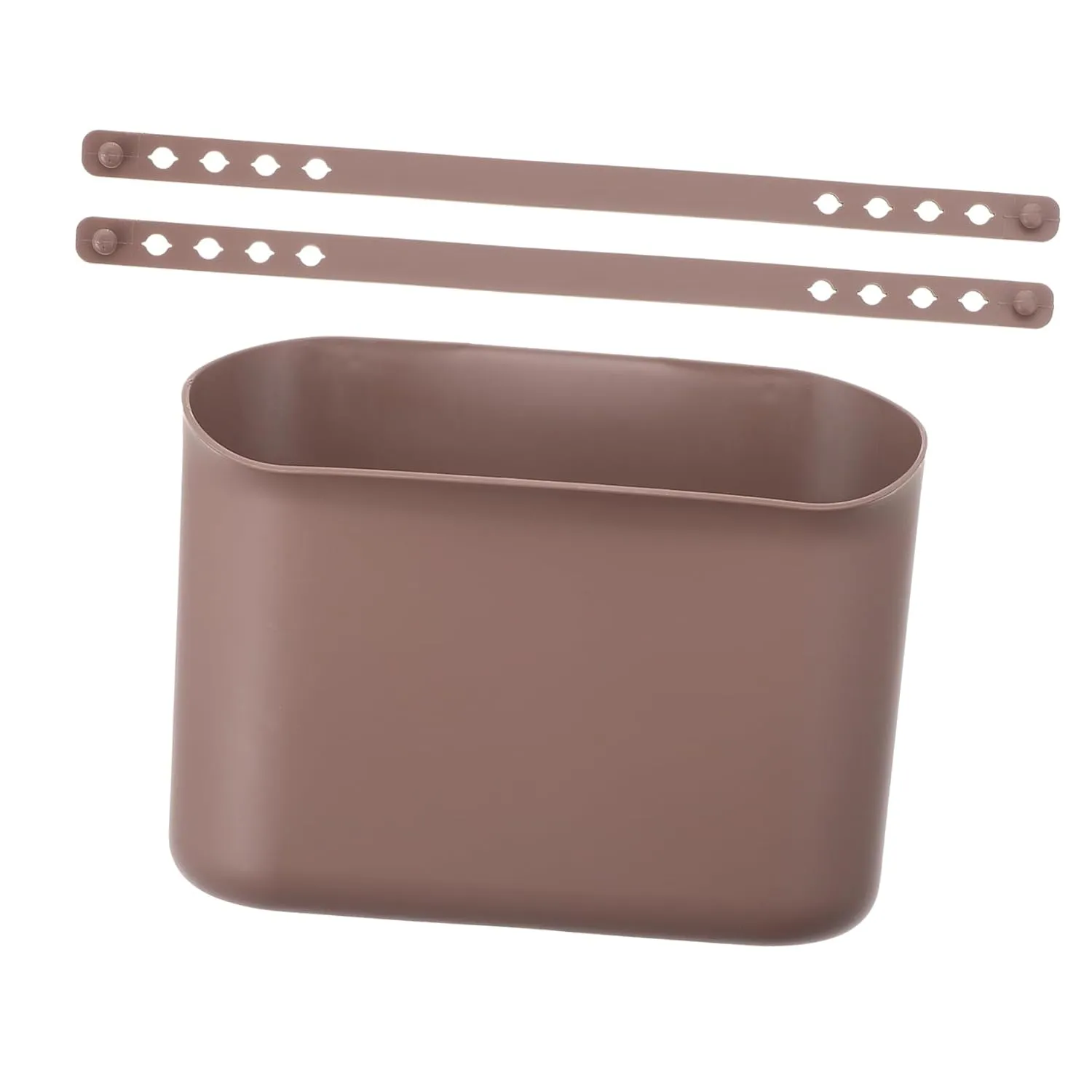 GARVALON Cubo De Basura Colgante Para Coche Contenedor De Almacenamiento Multifuncional Caja De Basura Para El Asiento Color