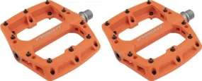 Insight Pedales Planos de Nylon Insight Naranja