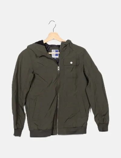 Jack & Jones Parka verde fina