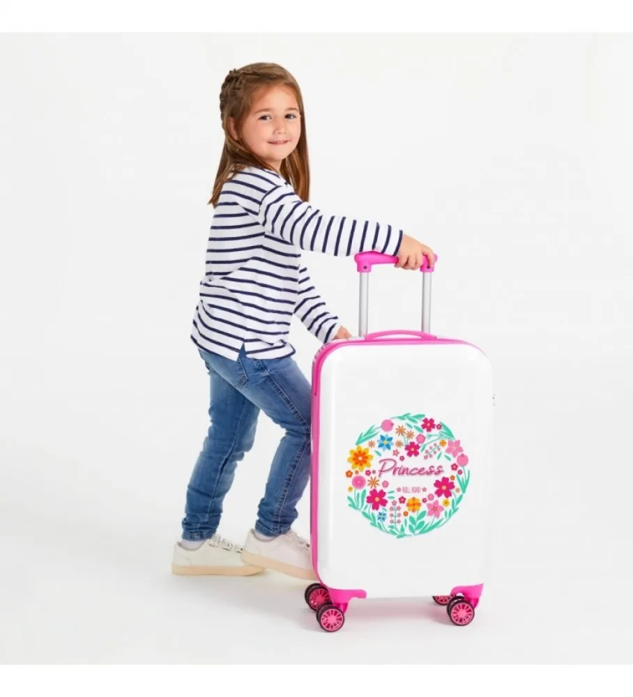 Maleta de cabina rígida Little Me Princess -34x55x20 cm-