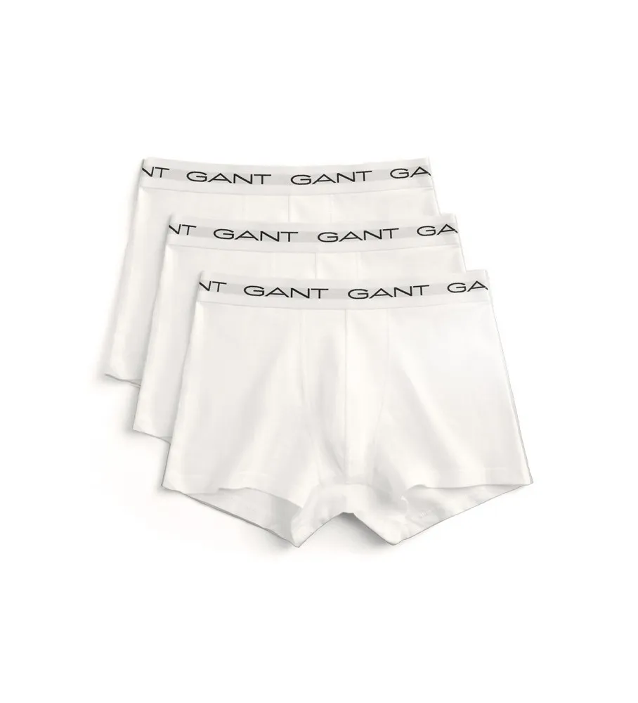 Pack de 3 boxers blanco