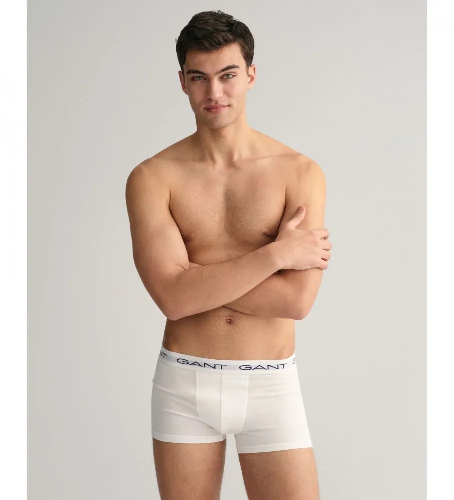 Pack de 3 boxers blanco