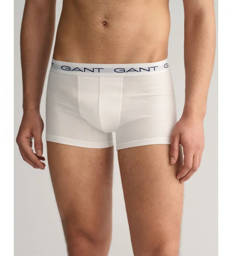 Pack de 3 boxers blanco