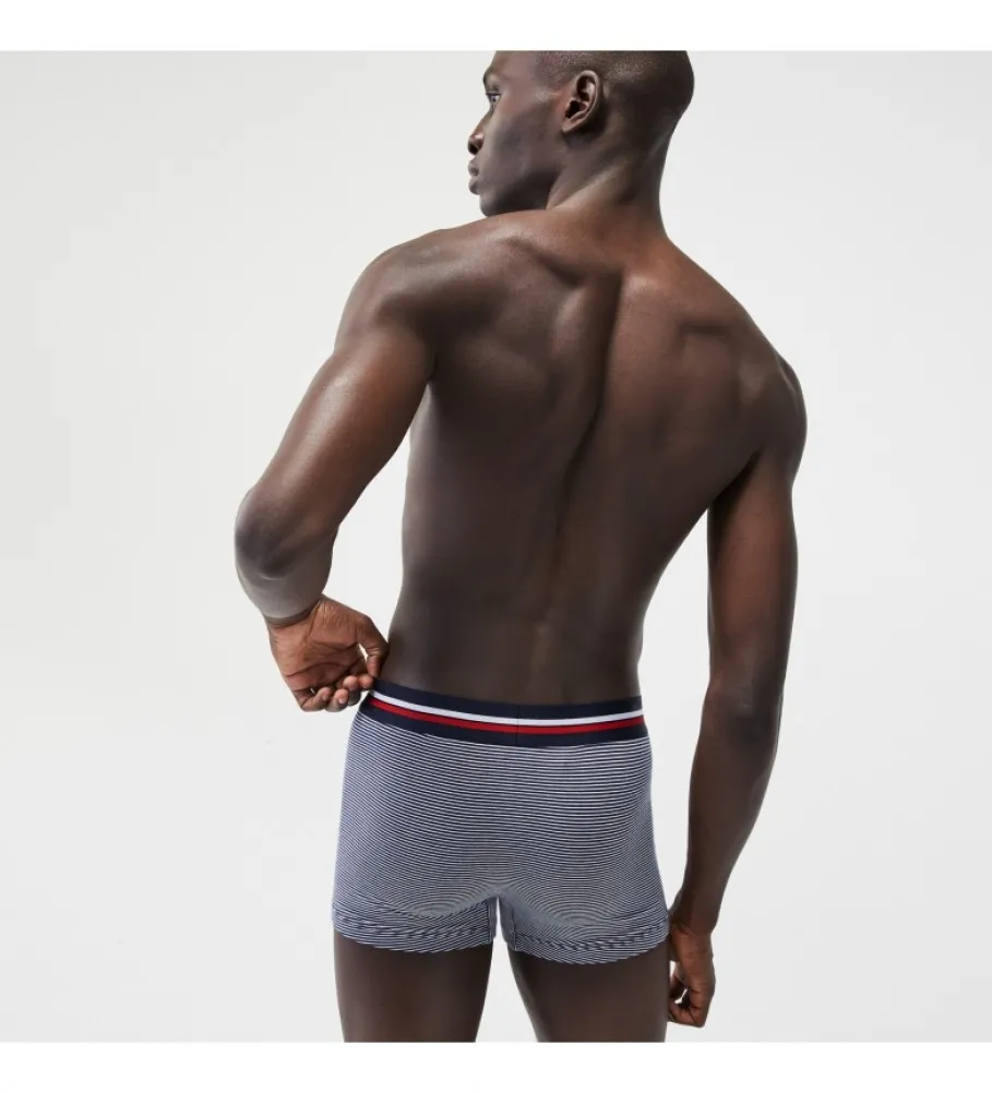 Pack de 3 Boxers Courst marino, blanco