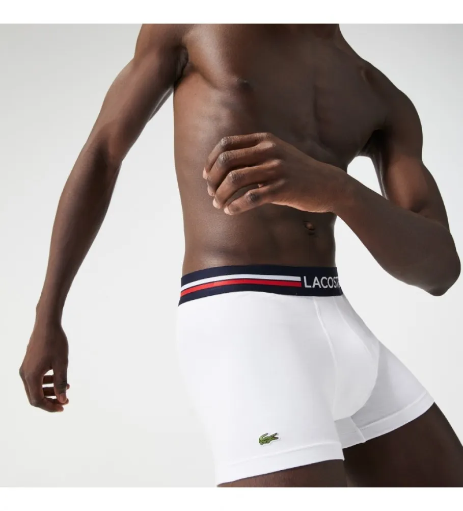 Pack de 3 Boxers Courst marino, blanco