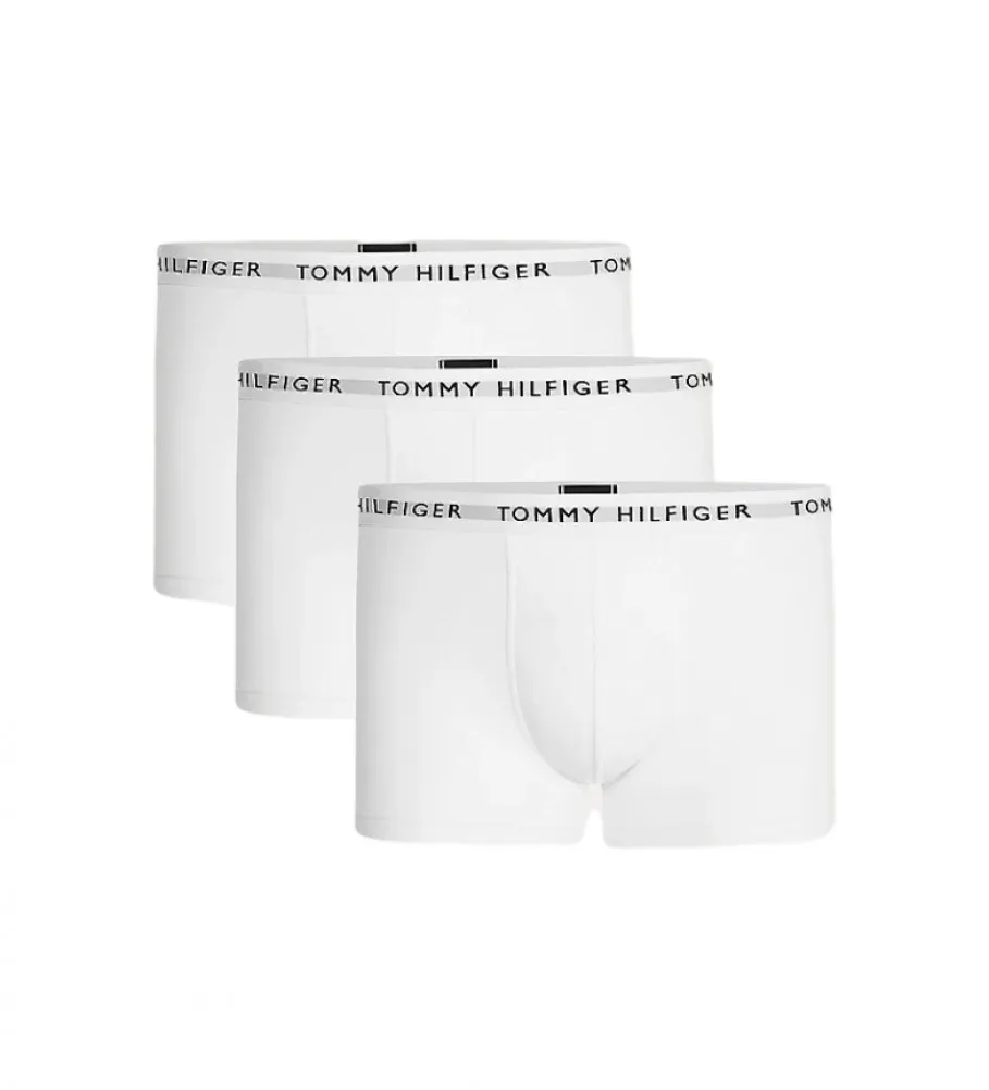 Pack de 3 Boxers Trunk Essentials con Logo  blanco