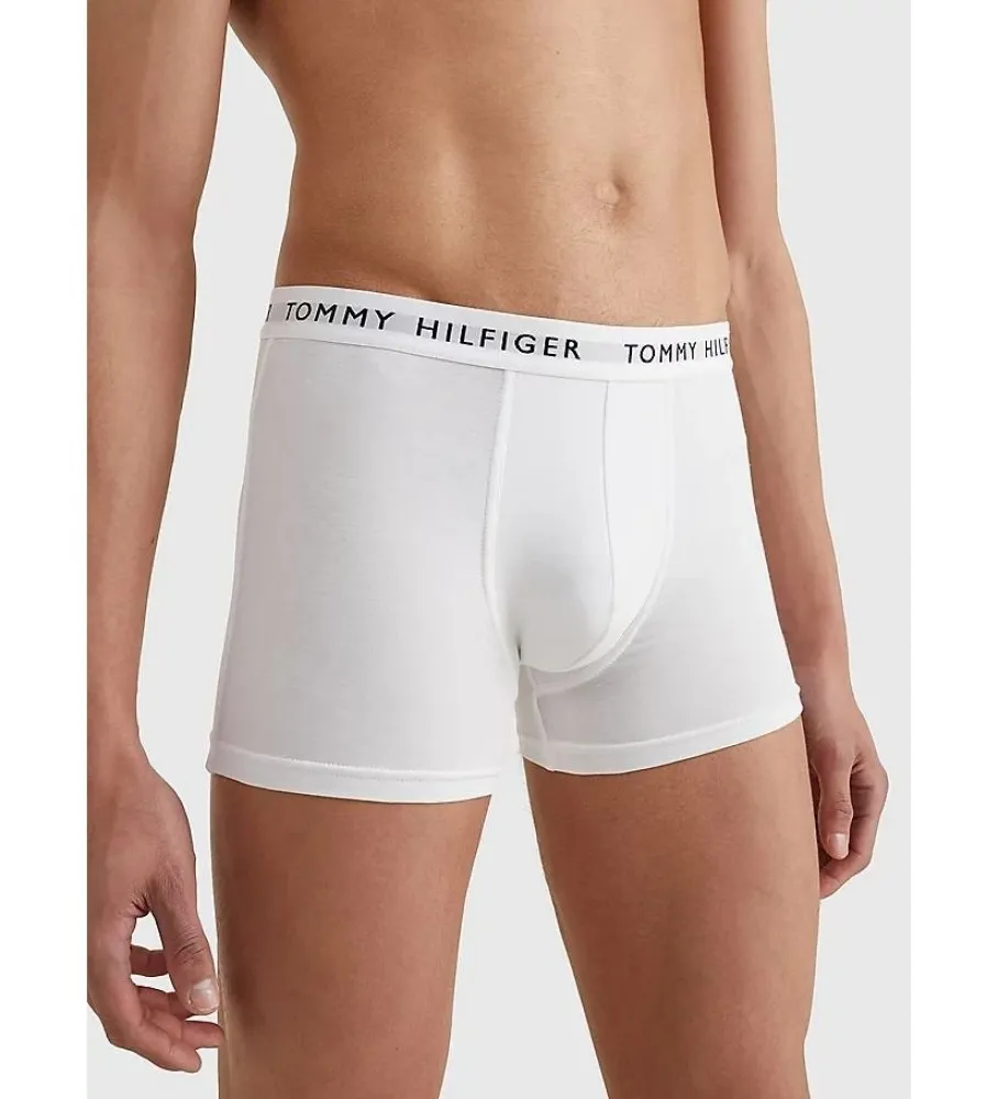 Pack de 3 Boxers Trunk Essentials con Logo  blanco