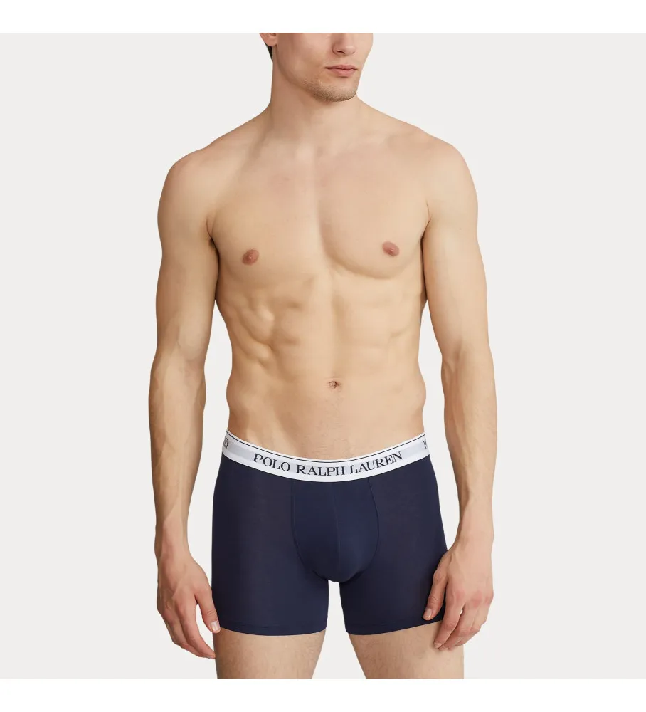 Pack de tres boxers azul