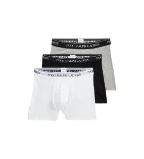 Pack de tres boxers Brief negro, gris, blanco