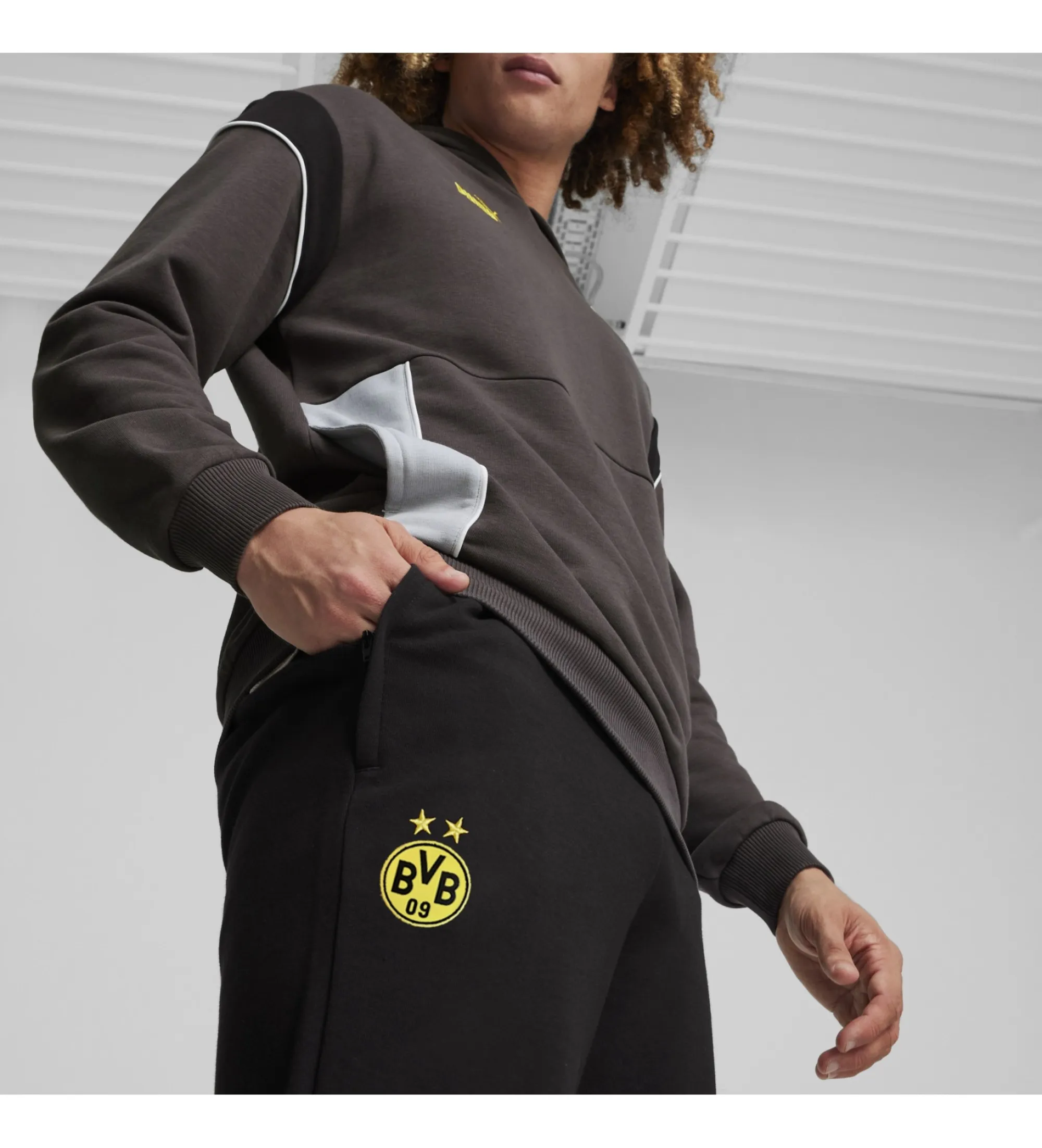 Pantalón de chándal Borussia Dortmund FtblArchive negro