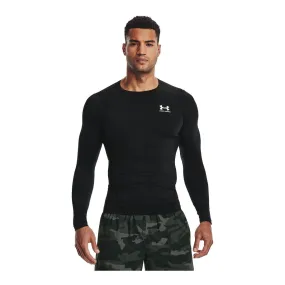 Polera Entrenamiento Hombre Under Armour Primera Capa Negra