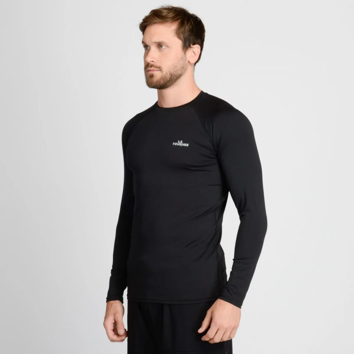 Primera Capa Entrenamiento Hombre La Tournee First Layer Top Negra