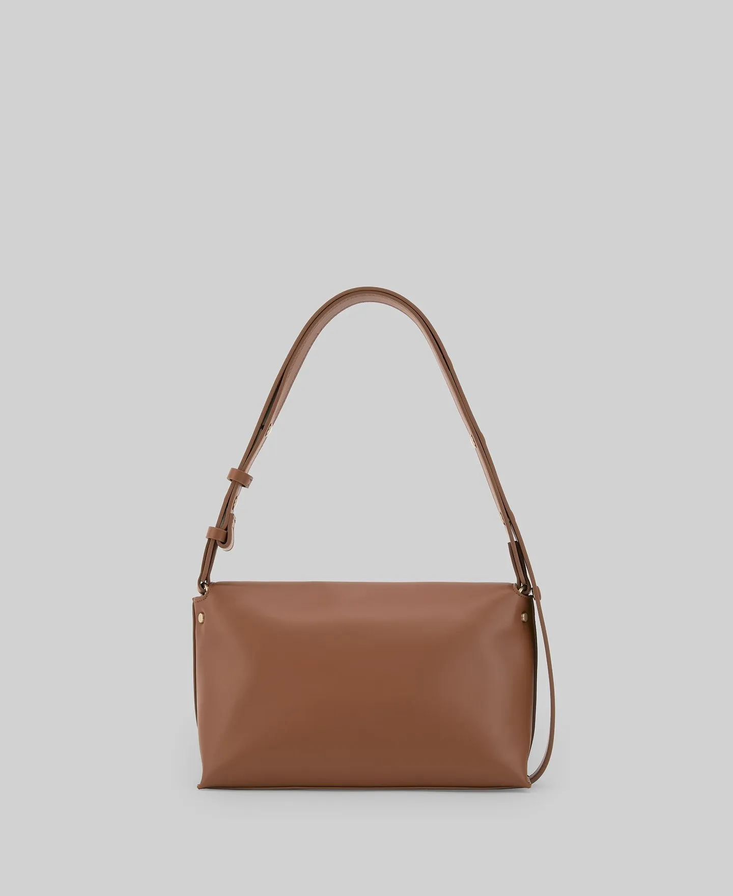 Recycled polyester shoulder bag woman