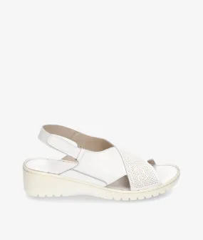 Sandalias MEGHAN SOFT  671 en blanco