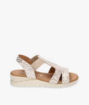 Sandalias Valeria´s  1029 en beige