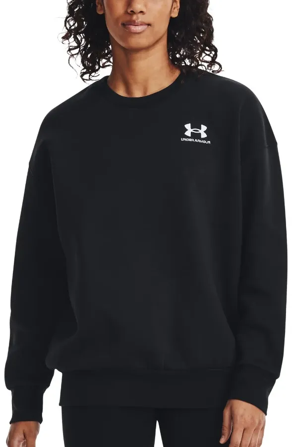 Sudadera Under Armour Essential Flc OS Crew-BLK