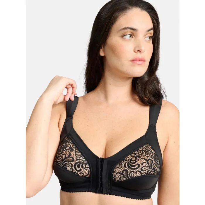 Sujetador Sans Complexe Clara Front sin aros 70SAF26 Negro