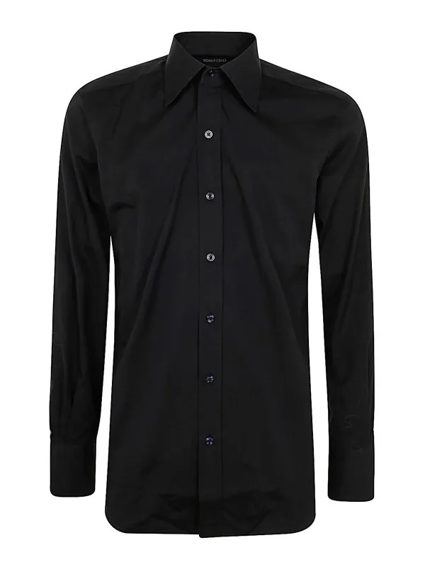 Tom Ford Camisa - Negro
