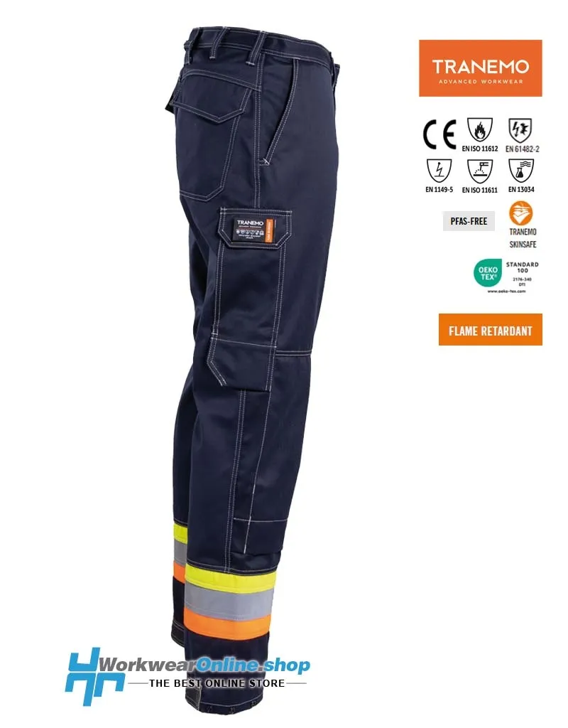 Tranemo Workwear 6720-88 Cantex Weld Stretch 3 Pantalones de trabajo visibles