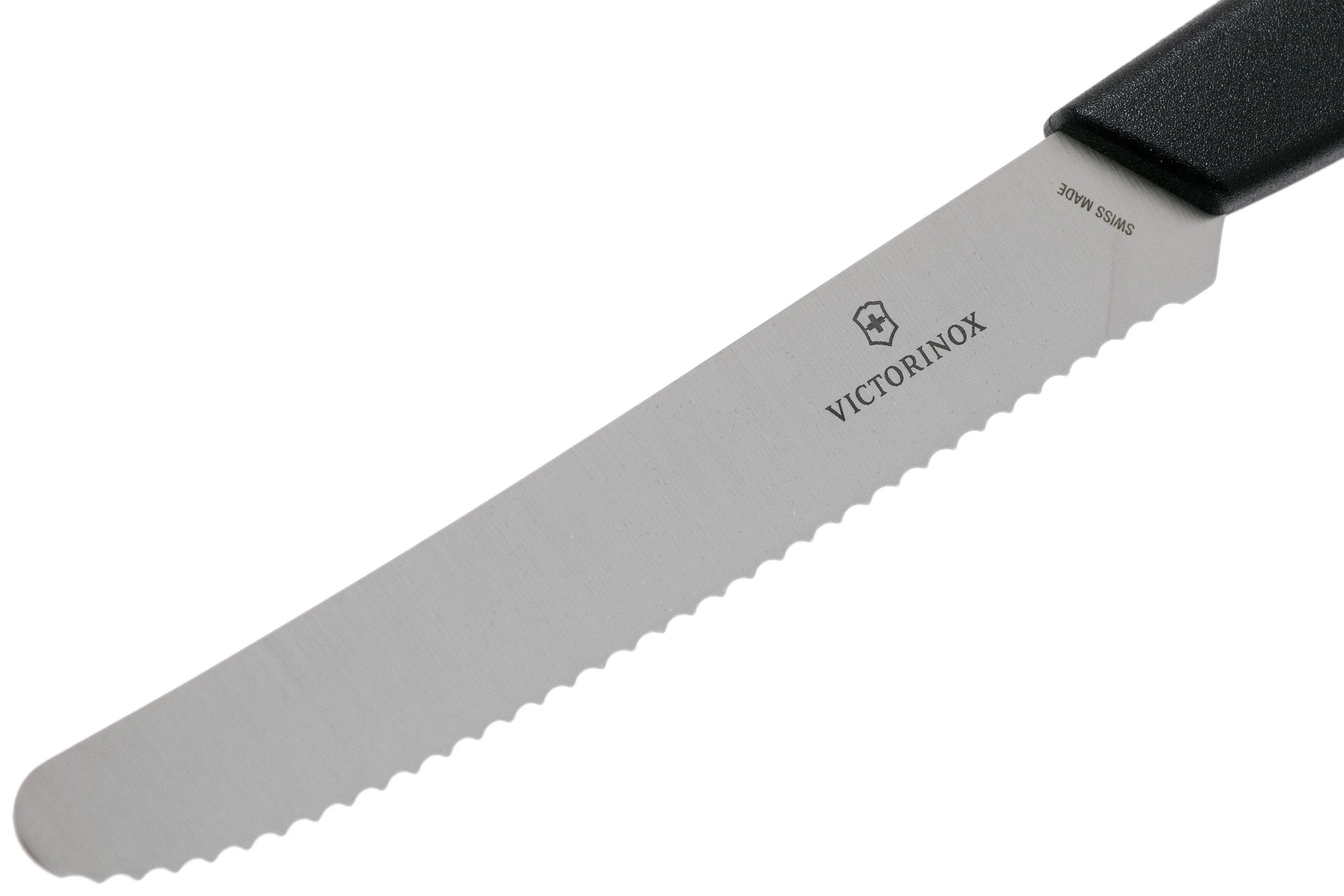 Victorinox Swiss Modern 6.9003.11W cuchillo para tomates 11 cm, negro