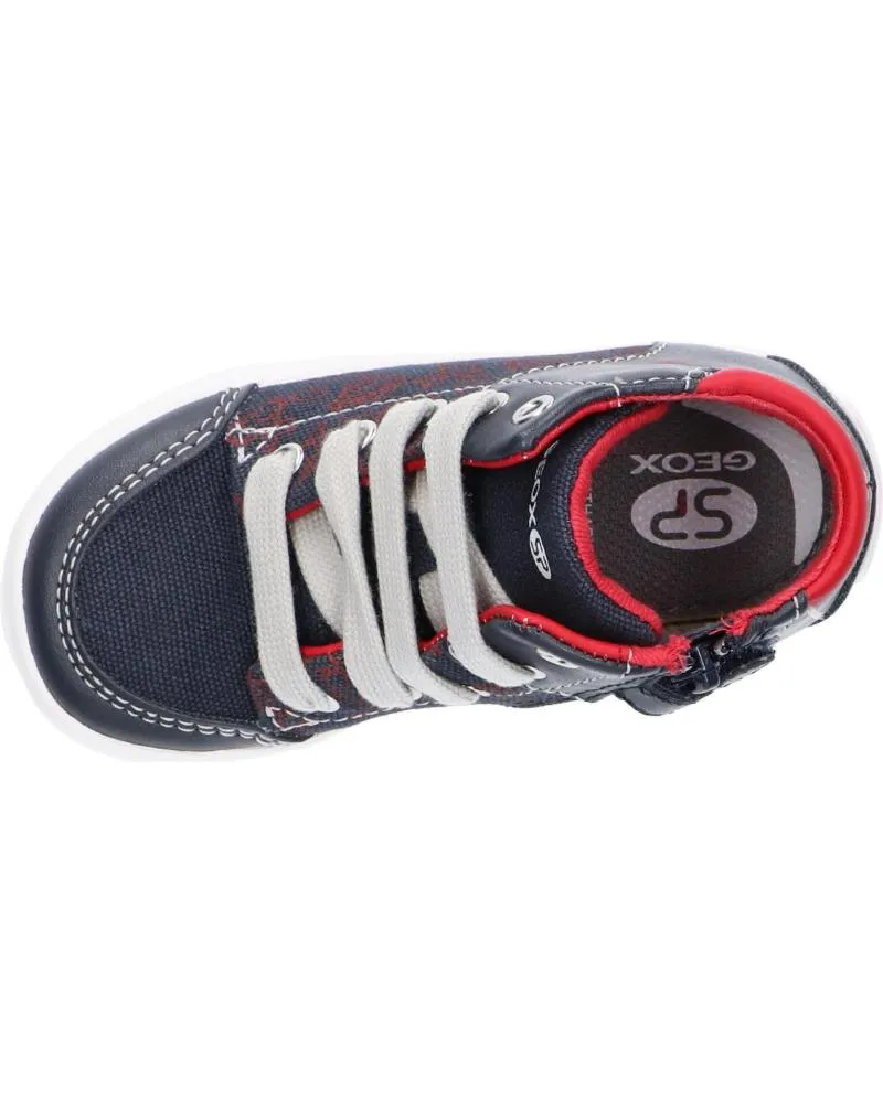 Zapatillas deporte de Niña y Niño GEOX B841NA 01054 B GISLI C4244 NAVY-DK RED