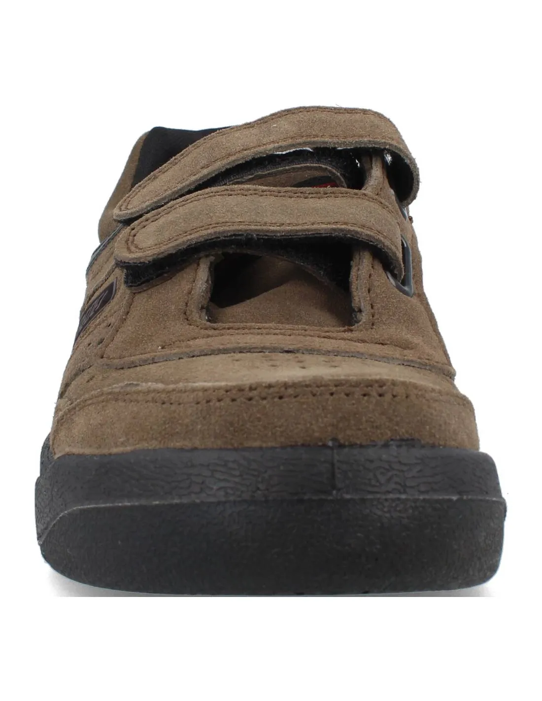 Zapatillas Ecológico Marrón Serraje Velcro Paredes