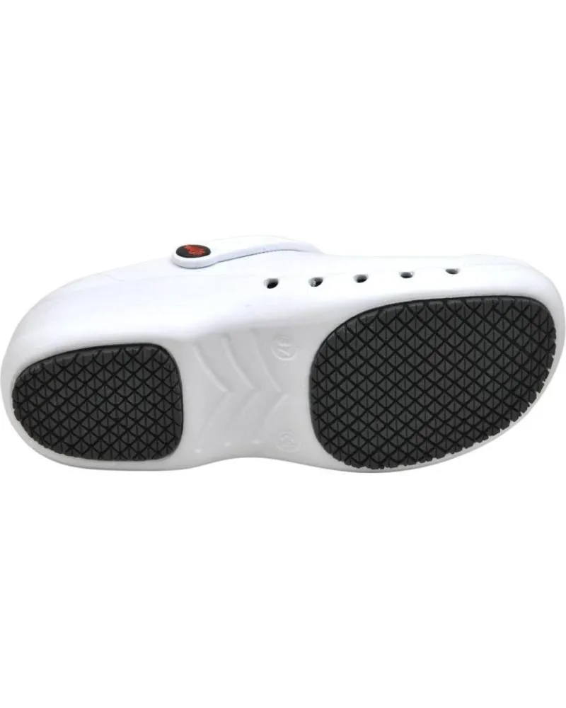 Zuecos de Mujer y Hombre DIAN EVA PLUS ZUECO UNISEX PARA PLANTILLAS BLANCO